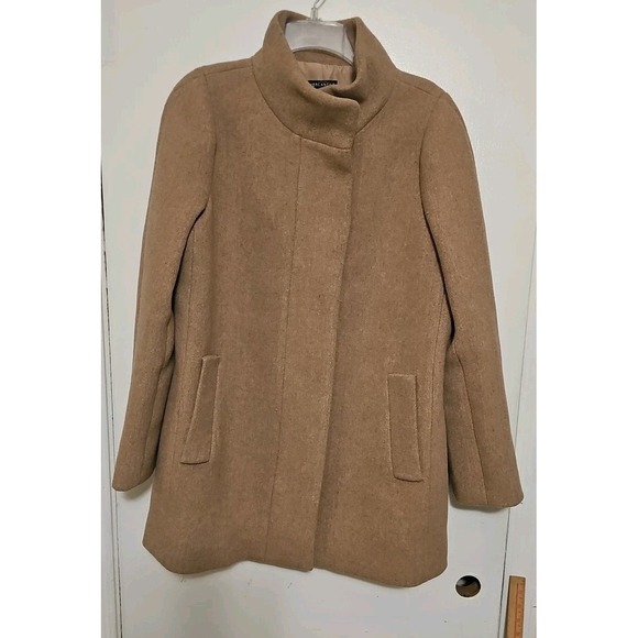 J. Crew Jackets & Blazers - J. Crew Mercantile Heather Acorn Stadium City Coat Sz 8
